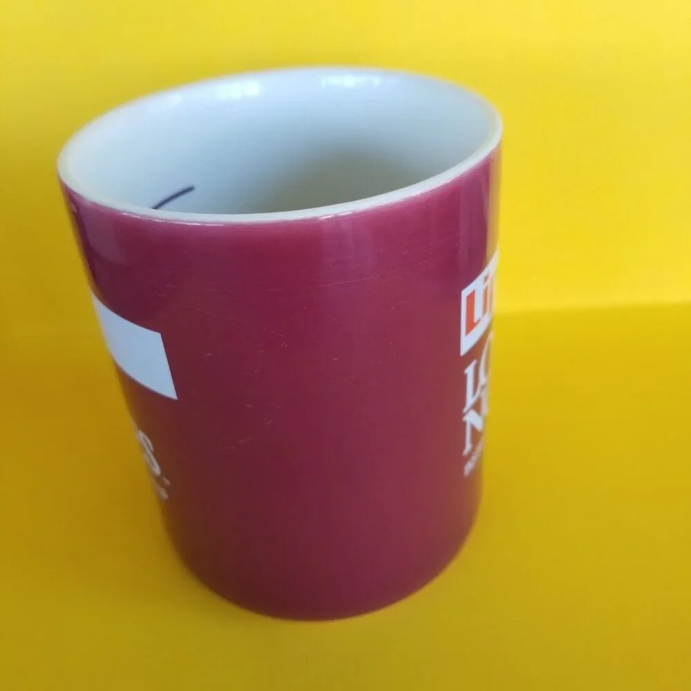 Vintage Lipton Lots-A-Noodles Instant Oriental Noodle Soup Ceramic Mug - Picture 3 of 11